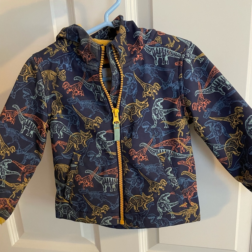 Toddler Boy Cat and Jack soft shell jacket.